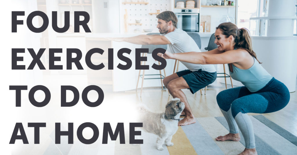 Four Exercises You Can Do at Home While Watching TV